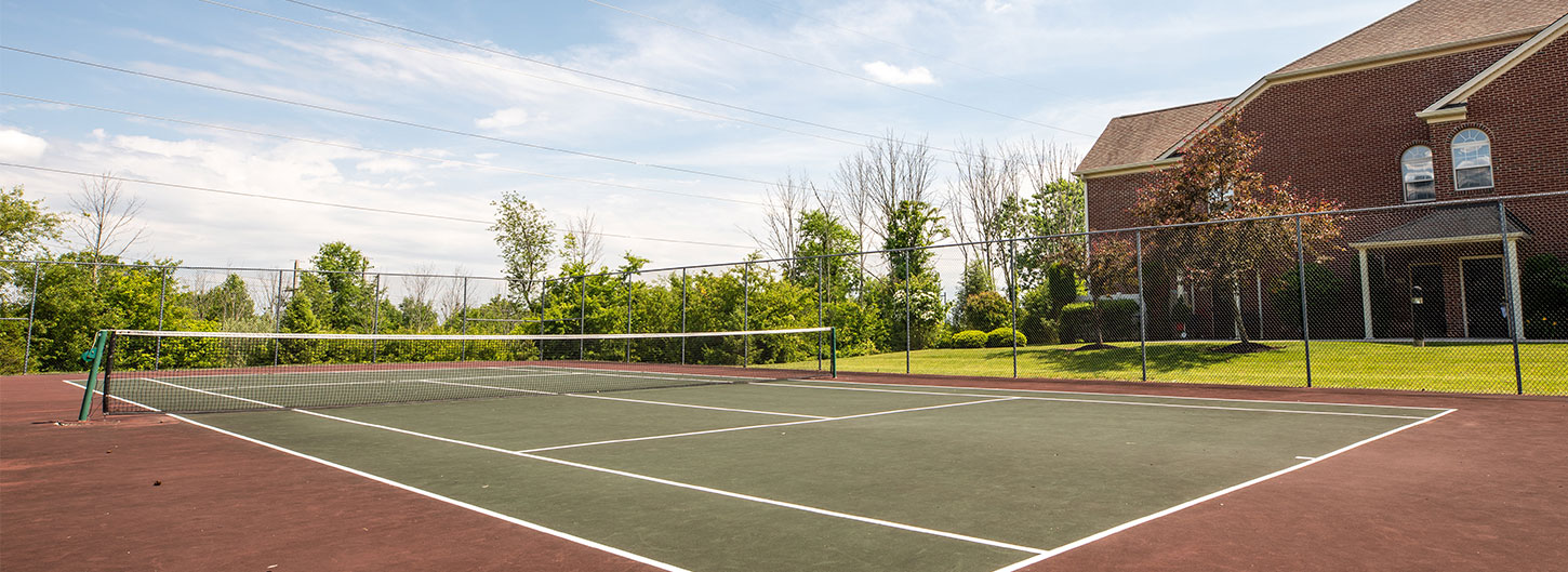 Amberley tennis court
